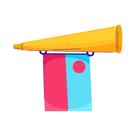 Fans Fistula Flag Compositionのイラスト素材