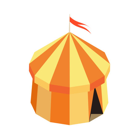 Amusement Big Top Compositionのイラスト素材
