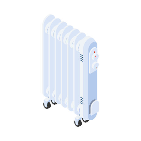 Home Oil Heater Compositionのイラスト素材
