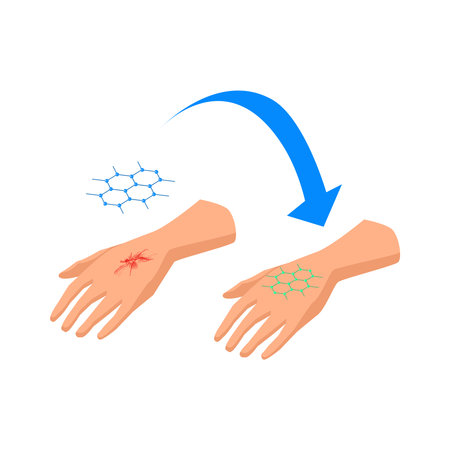 Nanotechnology Cell Transfer Compositionのイラスト素材