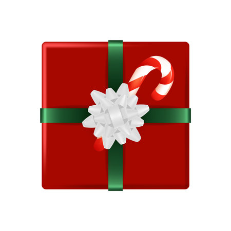 Christmas Gift Box Compositionのイラスト素材