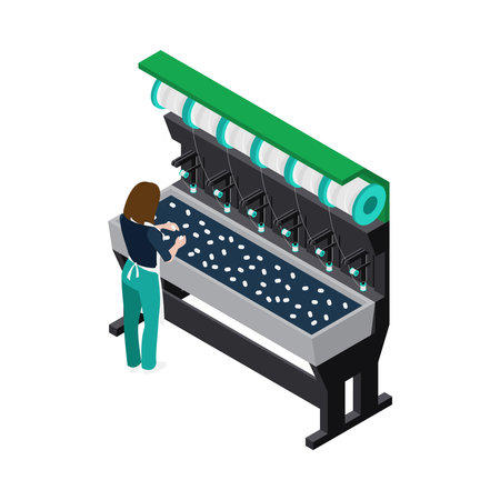 Textile Industry Iconのイラスト素材