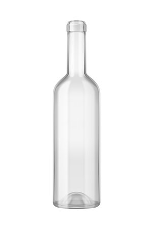 Realistic Wine Bottleのイラスト素材