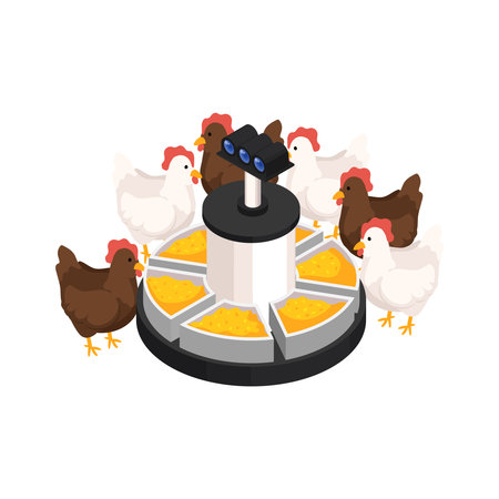 Smart Farm Iconのイラスト素材