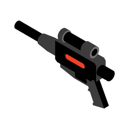 Laser Tag Game Gunのイラスト素材