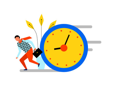 Time Management Iconのイラスト素材