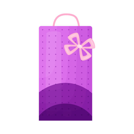 Flat Gift Bagのイラスト素材