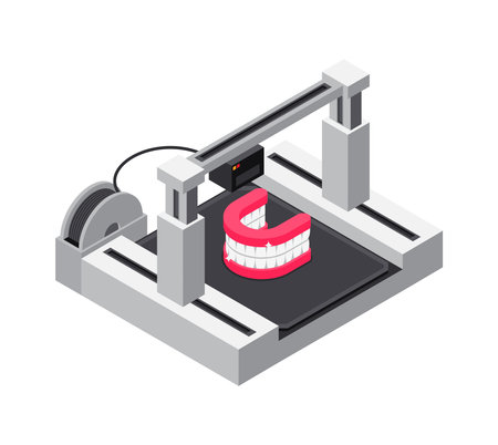 3D Printing Industry Iconのイラスト素材