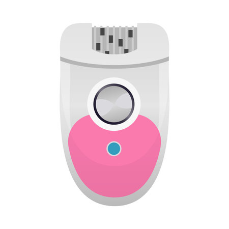 Flat Epilator Illustrationのイラスト素材