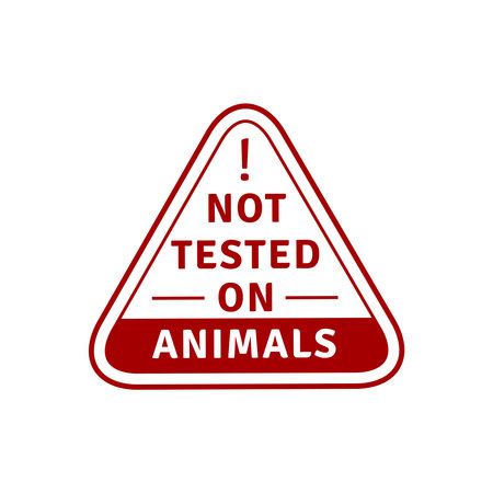 Not Tested On Animals Emblemのイラスト素材