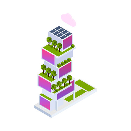 Smart City Iconのイラスト素材