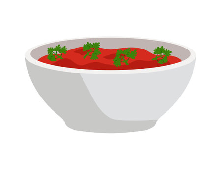 Borsch Flat Iconのイラスト素材