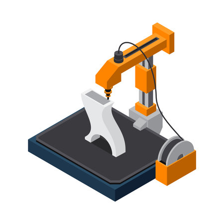 3D Printing Industry Iconのイラスト素材