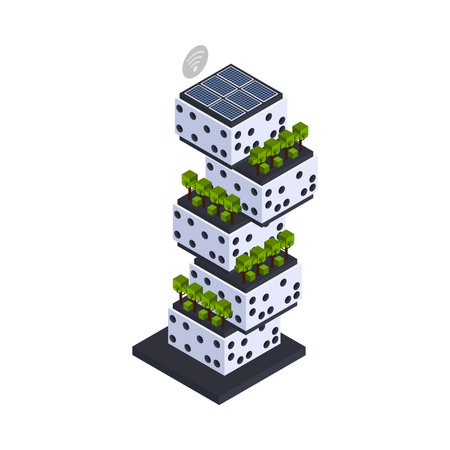 Smart City Iconのイラスト素材