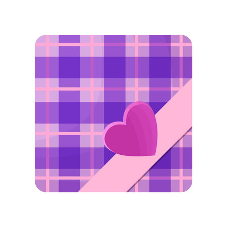 Flat Gift Boxのイラスト素材