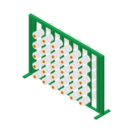 Textile Industry Iconのイラスト素材