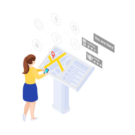 Smart City Iconのイラスト素材