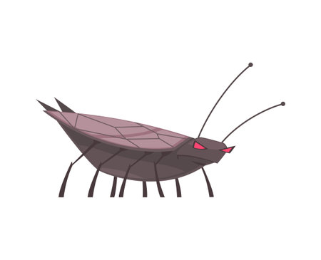 Insect Cartoon Illustrationのイラスト素材