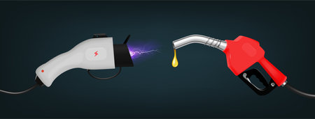 Eco Fuel Realistic Illustration