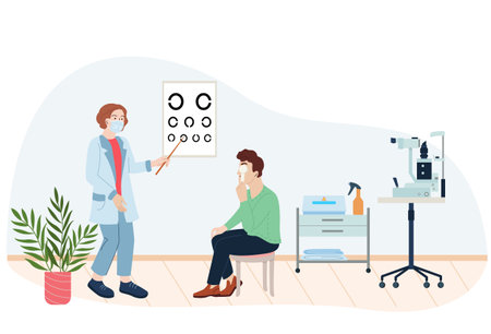 Medical Checkup Compositionのイラスト素材