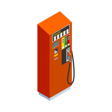 Petrol Station Iconのイラスト素材