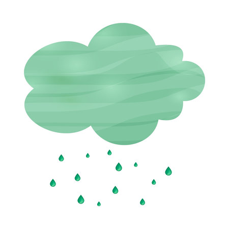 Acid Rain Conceptのイラスト素材