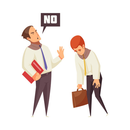 Recruiting Cartoon Conceptのイラスト素材