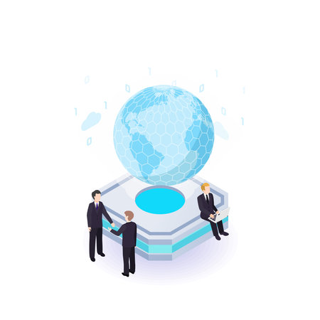 Data Analysis Conceptのイラスト素材