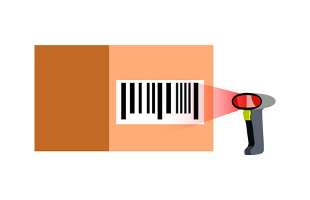 Warehouse Flat Iconのイラスト素材