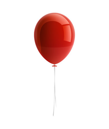 Balloon Realistic Illustrationのイラスト素材