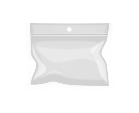 Realistic Plastic Packageのイラスト素材