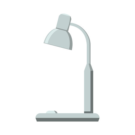 Flat Lamp Illustrationのイラスト素材