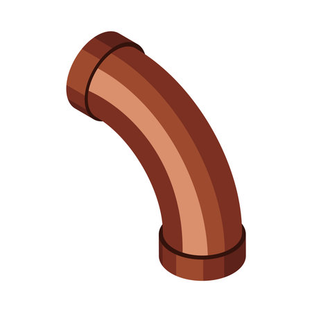 Pipe Isometric Iconのイラスト素材