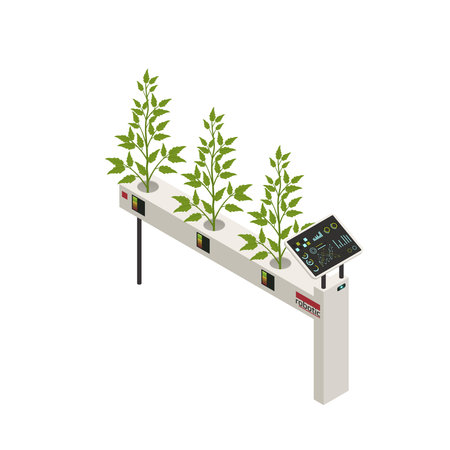 Smart Farming Iconのイラスト素材