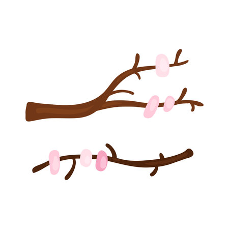 Marshmallows Flat Iconのイラスト素材