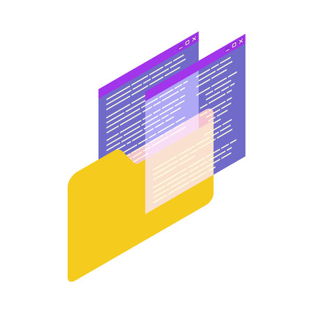 Cloud Office Iconのイラスト素材