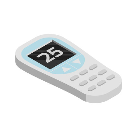 Conditioner Remote Controller Iconのイラスト素材