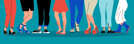 Legs Wearing Shoes