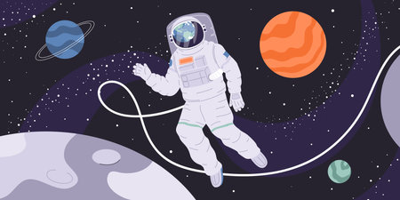 Astronaut In Space