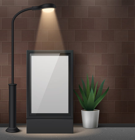 Street Lamp Realisticのイラスト素材