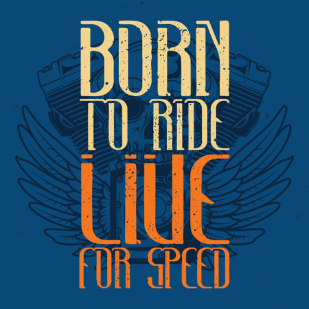 Motivational poster. Inspirational quote design.のイラスト素材