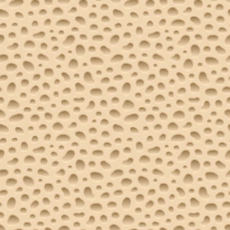 Bone spongy structure, bone structure vector seamless pattern. Spongy bone, medicine spongy illustrationのイラスト素材