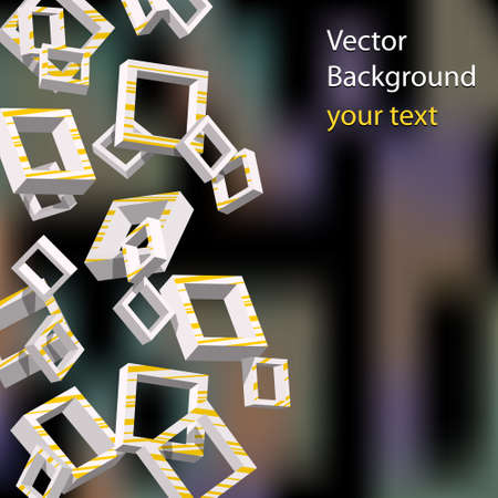 3D Abstract background for design presentations and reportsのイラスト素材