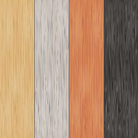 Wood texture on planks. Vertical seamless patterns. material, seamless, Wooden panel, background and parquet, vector illustrationのイラスト素材