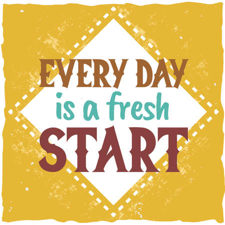 Motivational poster. Inspirational quote design.のイラスト素材