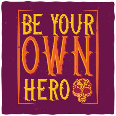 Vintage label typeface called Tquilaのイラスト素材