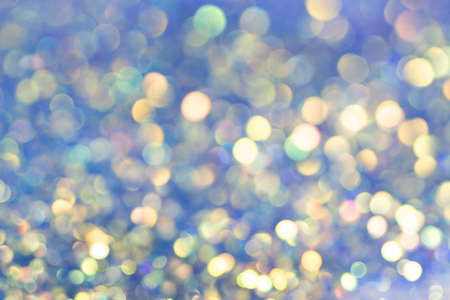 Festive Background With Natural Bokeh And Bright Golden Lights. Vintage Magic Background With Color Festive background with natural bokeh and bright golden lights. Vintage Magic background with colorful bokeh.の写真素材