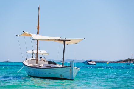 Boat In Bayの写真素材