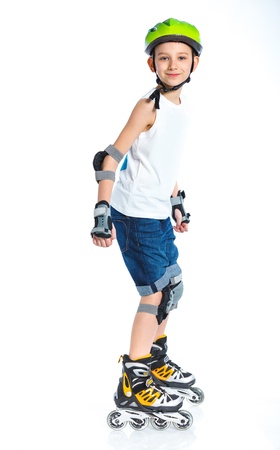 young skaterの写真素材