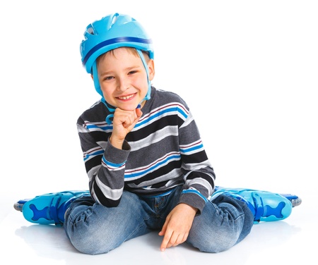 young skaterの写真素材